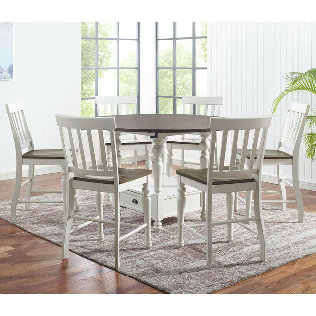 Joanna 7pc Counter Height Dining Set