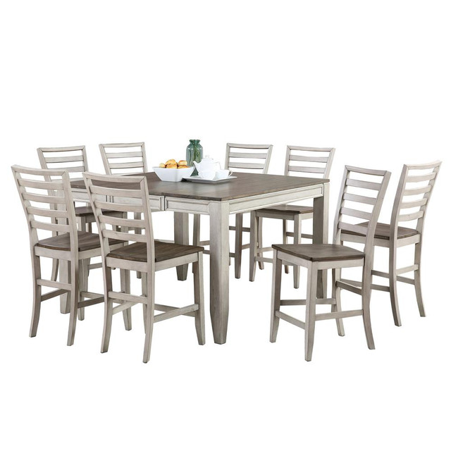 Abacus 9pc Counter Dining Set