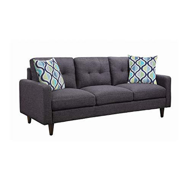 Watsonville Tufted Back Sofa Grey