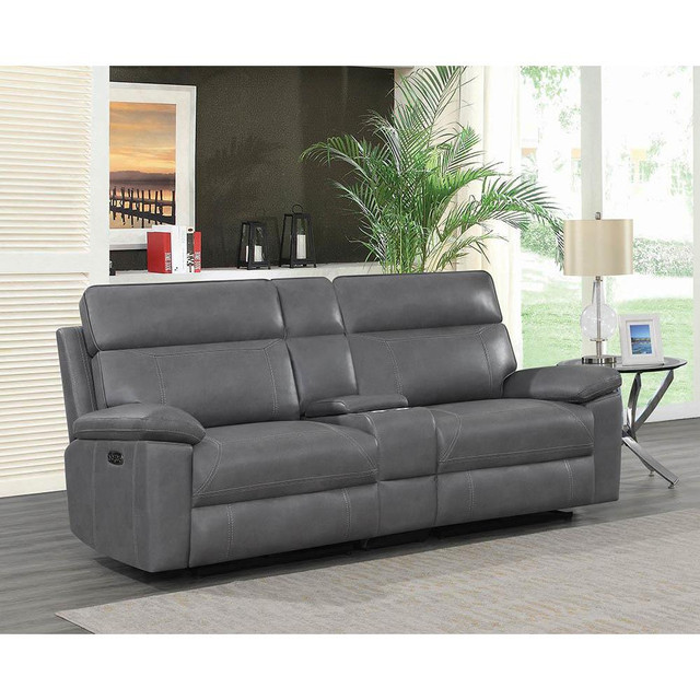Albany Motion Collection 3 Pc Power2 Loveseat Transitional, Grey