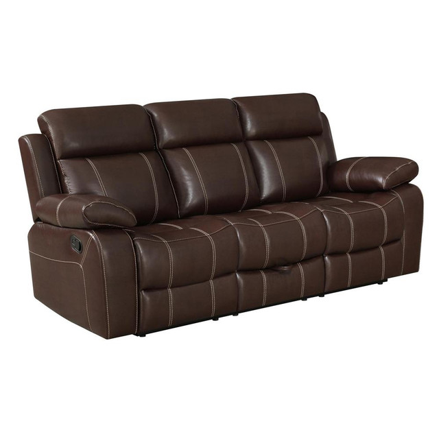 Myleene Motion Sofa with Drop-down Table Chestnut