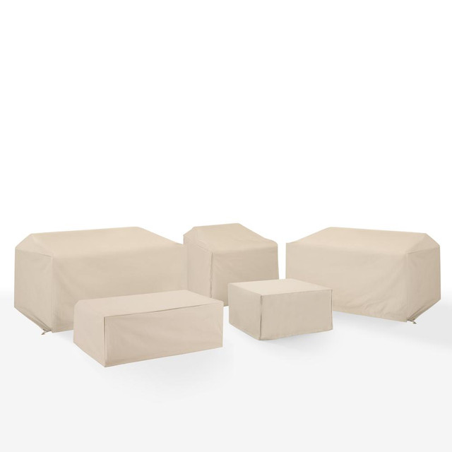 5Pc Outdoor Sectional Furniture Cover Set