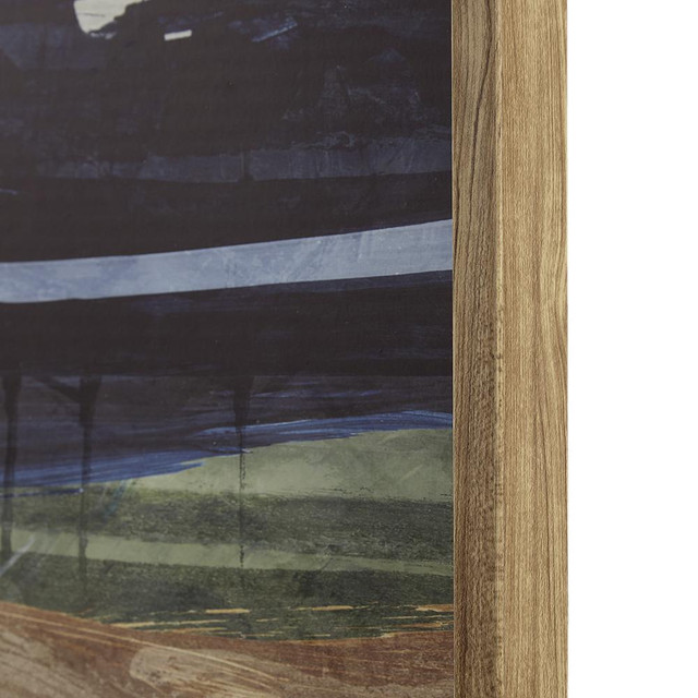 Abstract Landscape Diptych 2-Piece Framed Glass Wall Art Set