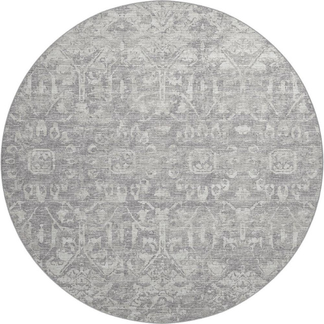 Aberdeen AB1 Flannel 8' x 8' Round Rug