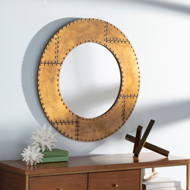 Eunice 31 X 1 inch Round Mirror