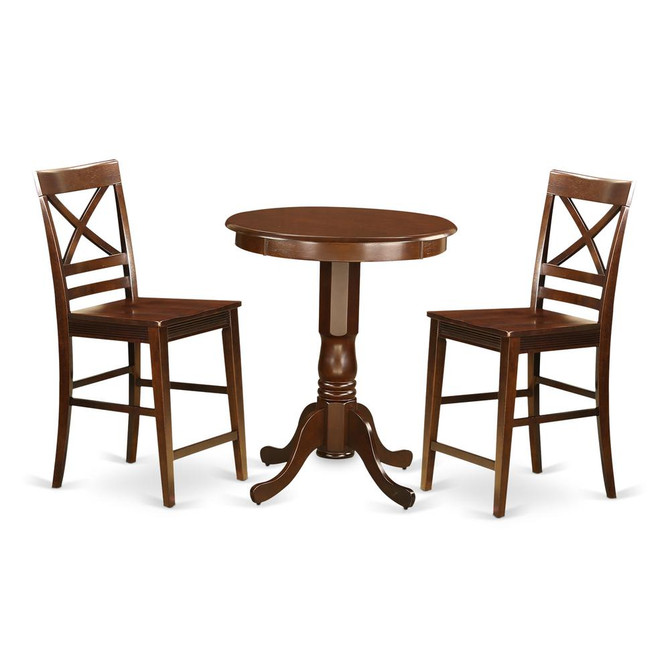 3  PC  counter  height  Dining  room  set-pub  Table  and  2  counter  height  Dining  chair