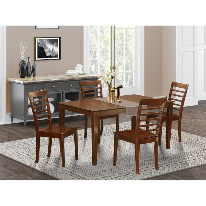 5  PC  Dining  room  set  for  4-Table  and  4  Dining  Chairs