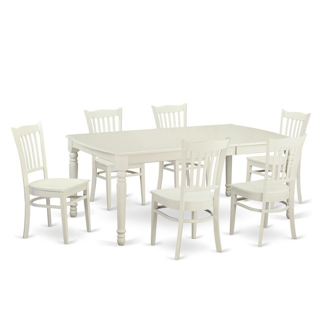 7  PcTable  and  Chairs  set  for  6-Table  and  6  dinette  Chairs