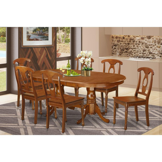 7  Pc  Dining  room  set-Dining  Table  and  6  Dining  Chairs