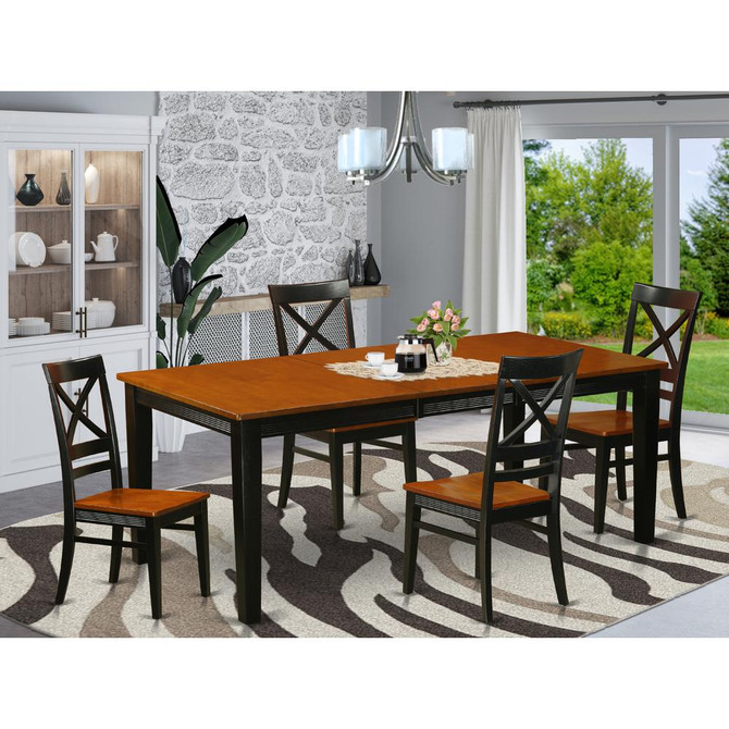 5  Pc  Dining  room  set-Dining  Table  and  4  Dining  Chairs