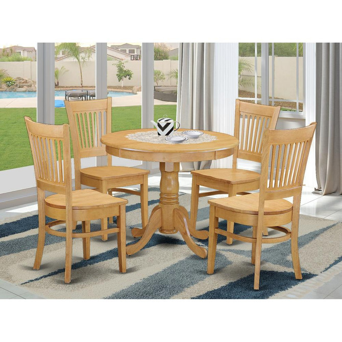 5  PC  Table  set  -  Kitchen  Table  and  4  Dining  room  chair