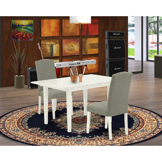 Dining Table- Parson Chairs, NOEN3-LWH-06