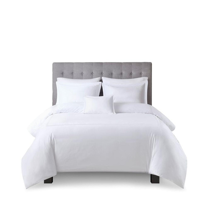 100% Cotton Sateen Embroidered Comforter Set