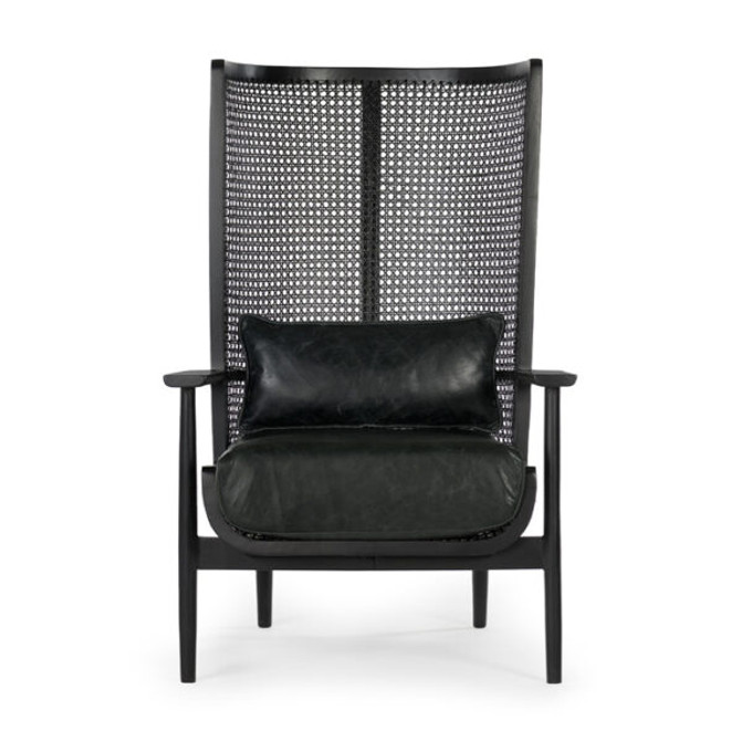 Wingman Lounge Chair – Black