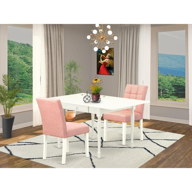 3 Piece Dinner Table Set contain A Dining Table