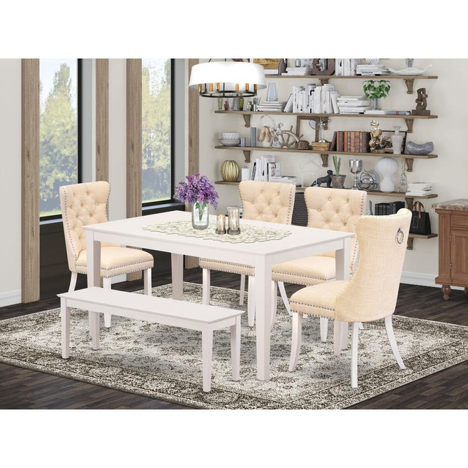 6 Piece Kitchen Table & Chairs Set