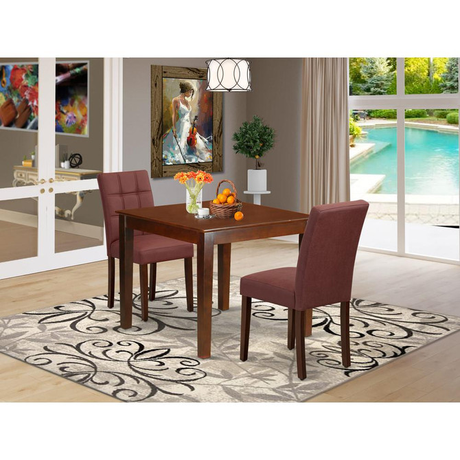 3 Piece Dining Set contain A Dinner Table