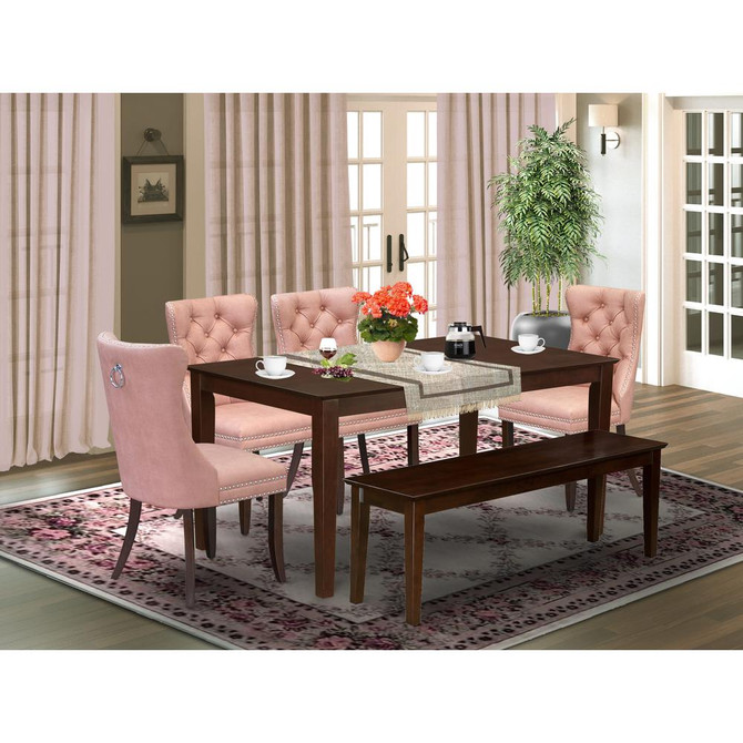 6 Piece Dining Room Set Consists of a Rectangle Kitchen Table