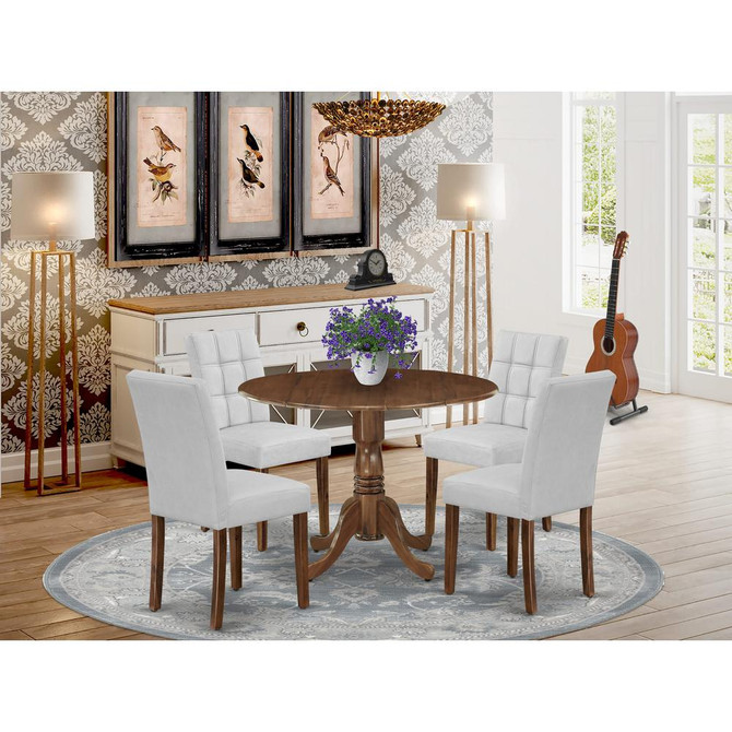 5 Piece Kitchen Dining Table Set consists A Modern Dining Table