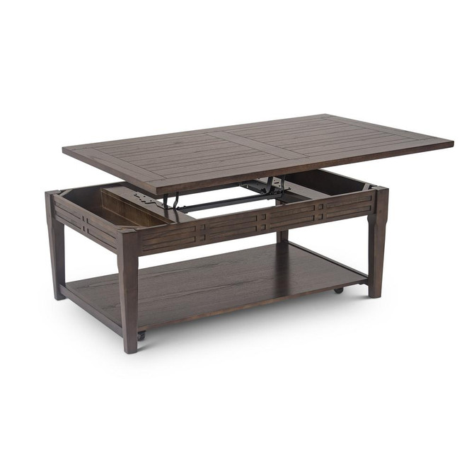 Crestline Lift-Top Cocktail Table w/Casters