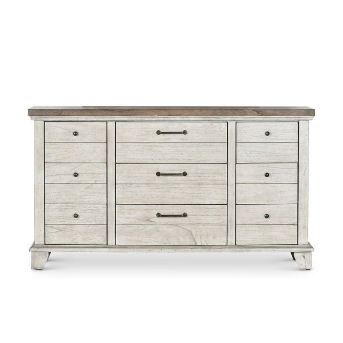 Bear Creek Nine Drawer Dresser