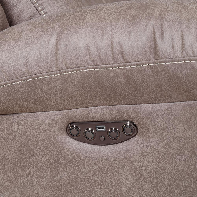 Aria Power Glider Recliner - Desert Sand