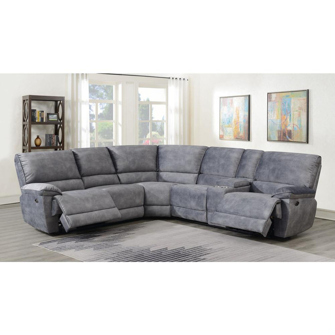 Simone Power Reclining Sectional