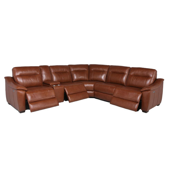 Casa Power Reclining Sectional - Coach