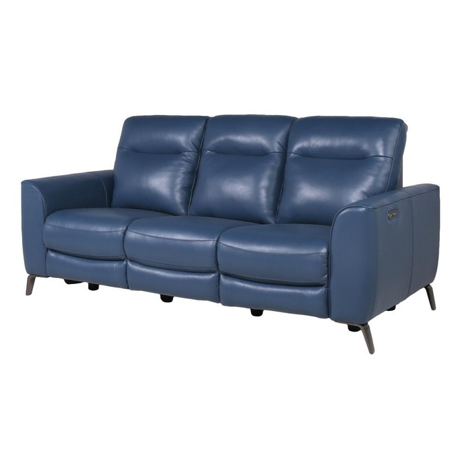 Sansa Power Reclining Sofa - Ocean