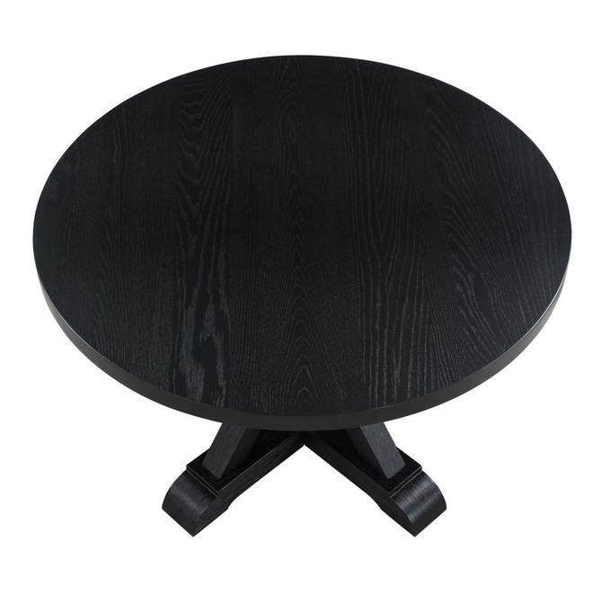 Molly Round Dining Table Black