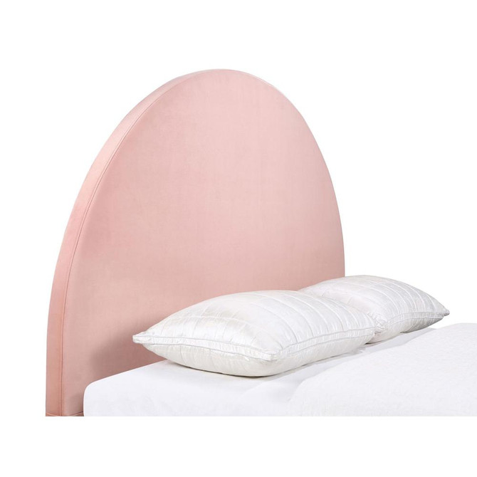June Upholstered Arched Queen / Full Headboard Blush