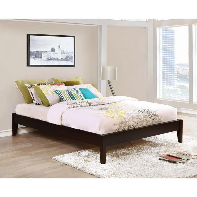 Hounslow California King Universal Platform Bed Cappuccino