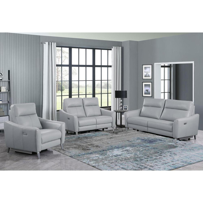 Derek Upholstered Power Living Room Set