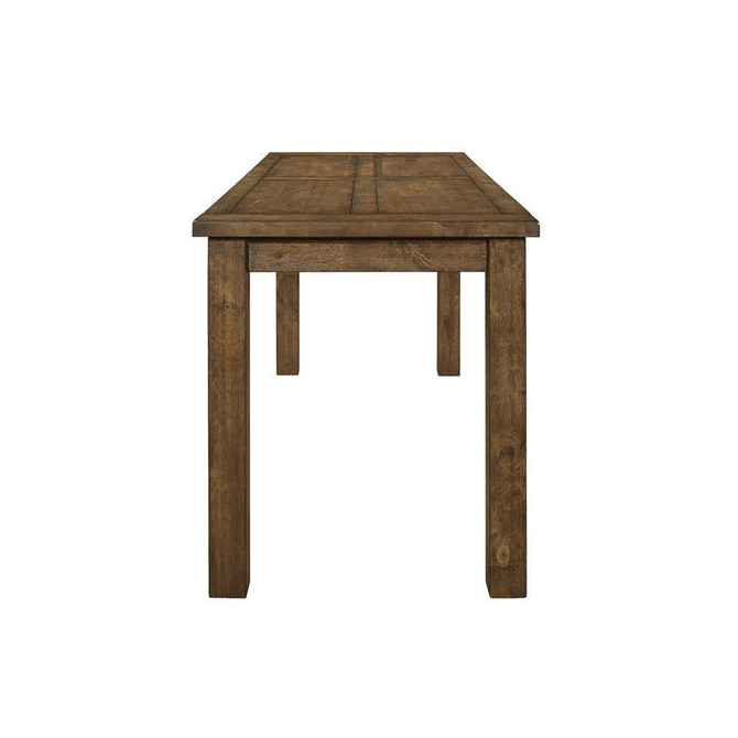 Coleman Counter Height Table Rustic Golden Brown