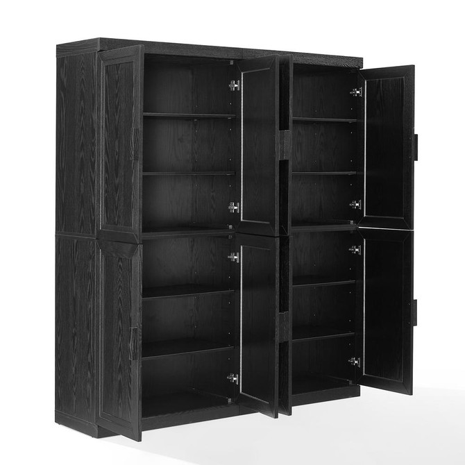 Essen 2Pc Kitchen Pantry Storage Cabinet Set