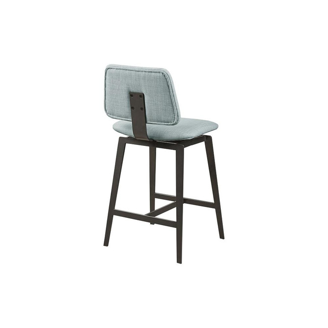 Armless 360 Degree Swivel Counter Stool 25"H