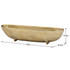 Talua  Gold Aluminum Footed Boat Bowl