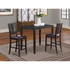 3  Pc  counter  height  Dining  set-high  Table  and  2  Stools