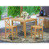 3  Pc  counter  height  Dining  room  set-pub  Table  and  2  bar  stools