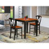3  PC  counter  height  Dining  set  -  counter  height  Table  and  2  counter  height  stool.