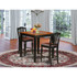 3  Pc  counter  height  Table  and  chair  set  -  high  top  Table  and  2  Chairs.