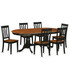 7  Pc  Dining  room  set-Dining  Table  with  6  Dining  Chairs