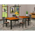 5  PC  Dining  set-Dining  Table  with  4  Wood  Dining  Chairs