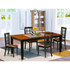 5  PC  Dining  set-Dining  Table  with  4  Wood  Dining  Chairs