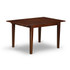 Milan  rectangular  Table  with  12"  butterfly  leaf