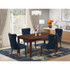 5 Piece Dining Table Set Consists of a Rectangle Kitchen Table