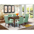 7 Piece Modern Dining Table Set