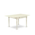 5 Piece Dining Room Set Consists of a Rectangle Kitchen Table with Dropleaf