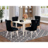 5 Piece Dining Room Table Set