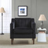 Modern Upholstered Tufted Accent Chair, Velvet Fabric 